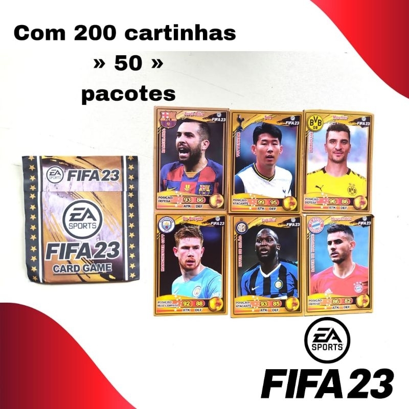 KIT CARD, CARTINHA FIFA 23 DE JOGAR BAFO