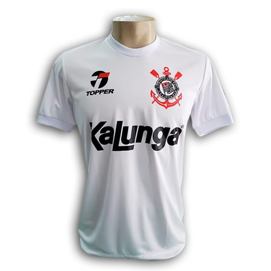Camisa retrô KALUNGA 1985 ( BRANCA)