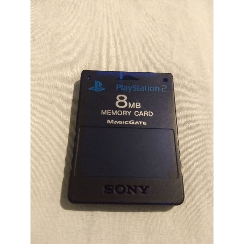 Memory Card PS2 Original Midnight Blue