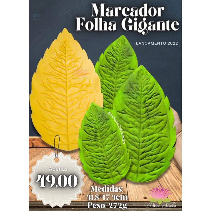 Frisador De Eva Marcador Folha Gigante Shopee Brasil 9440