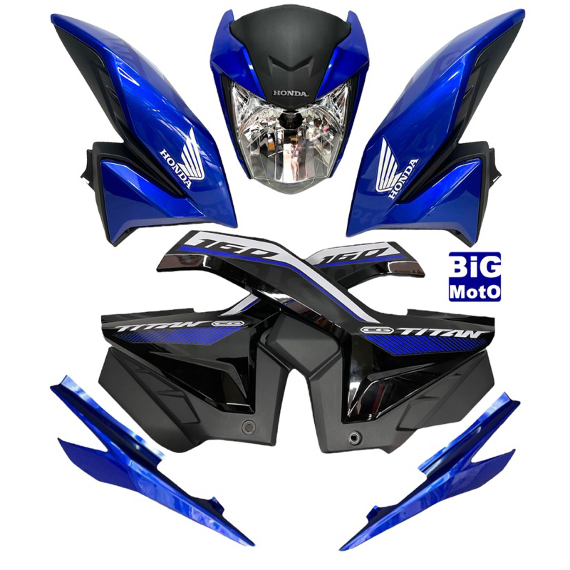 Aba do Tanque Asa Fan 160 2022 (Azul) (Ler descrição do anúncio) Escorrega o Preço