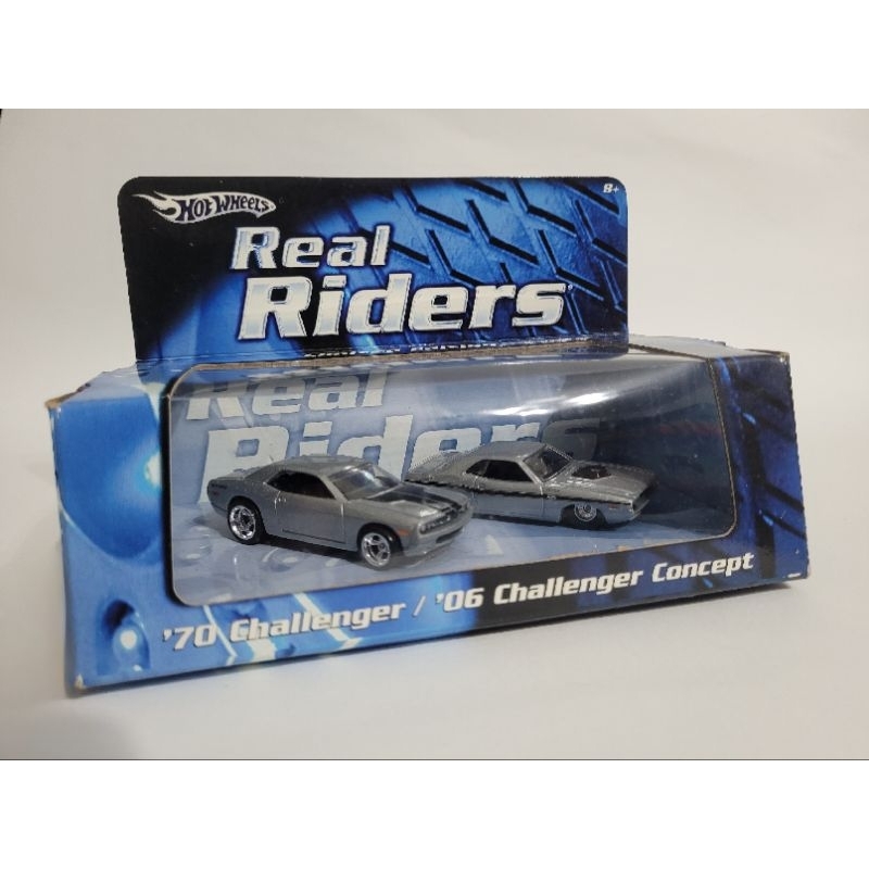 Hot Wheels Real Riders Dodge Challenger | Shopee Brasil