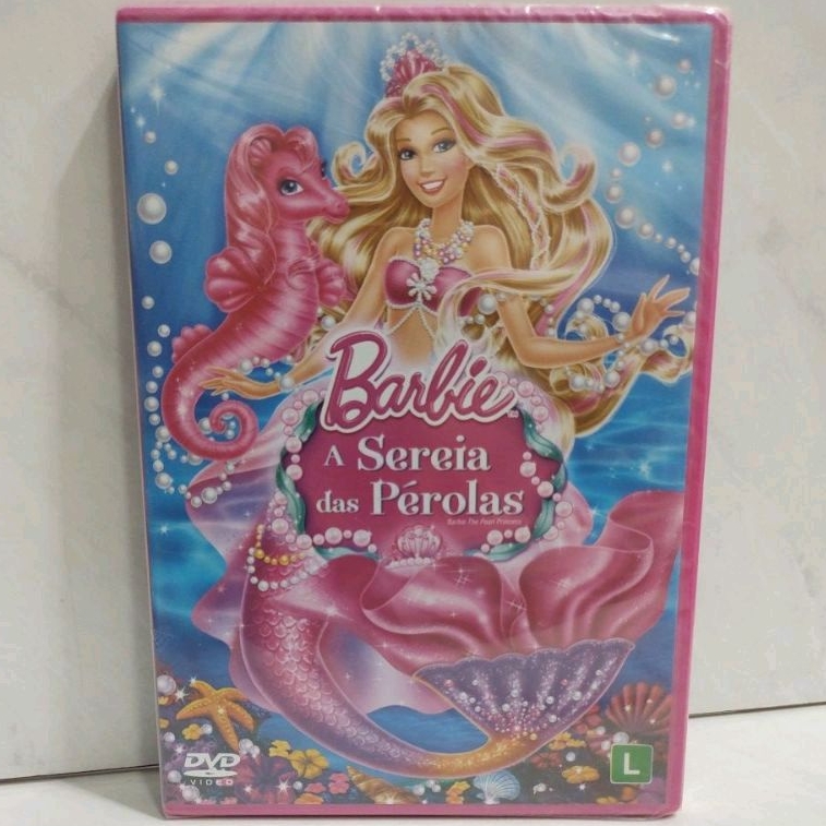 Coleção Barbie Sereias - Box com 4 DVDs - Novo Lacrado