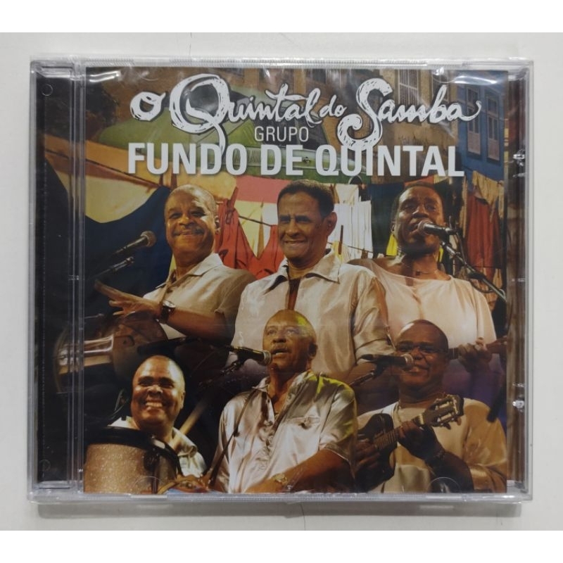 CD - GRUPO FUNDO DE QUINTAL - ( O QUINTAL DO SAMBA ) | Shopee Brasil