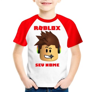 Camiseta Roblox Personalizada com NOME - Festa de Aniversário Infantil  #Zlprint