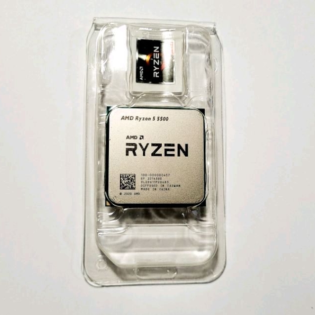 Processador AMD Ryzen 5 5500 NOVO Sem cooler AM4