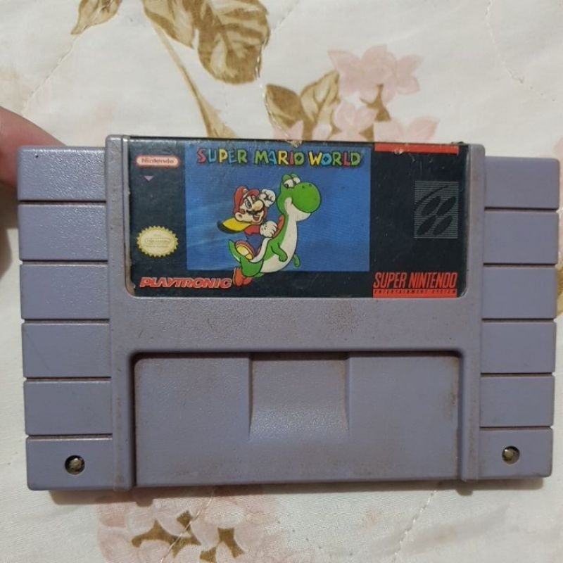 Carteira Slim Jogo Video Game Super Mario Super Nintendo