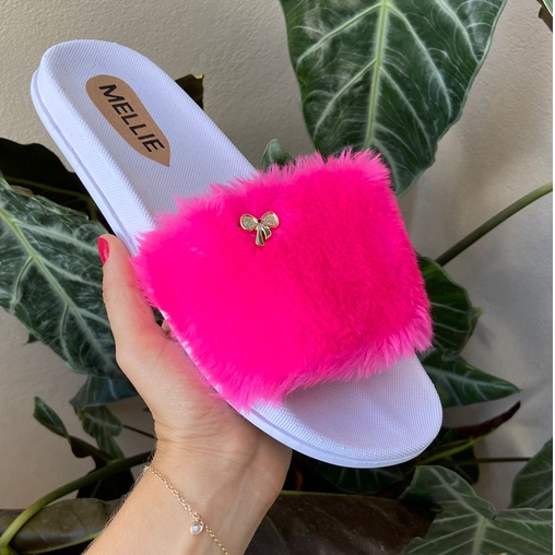 Chinelo Slide Branco Para Reveillon Sandalia Papete Rasteira Para O Ano  Novo Rasteirinha Branca