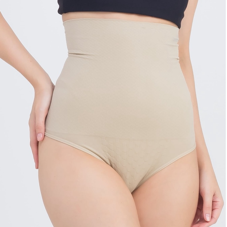 Calcinha Cinta Modeladora Cós Super Alto 24cm Levanta Bumbum