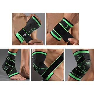 Suporte de Pulso / Munhequeira / Tornozeleira / Joelheira / Luva Poliesportiva Esporte Fitness Ortopédica Compressão