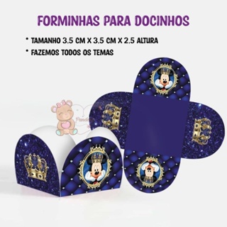 50 FORMINHAS PARA DOCES MICKEY REALEZA