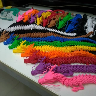 Dragão Articulado Flexível - Brinquedo/ Decoração