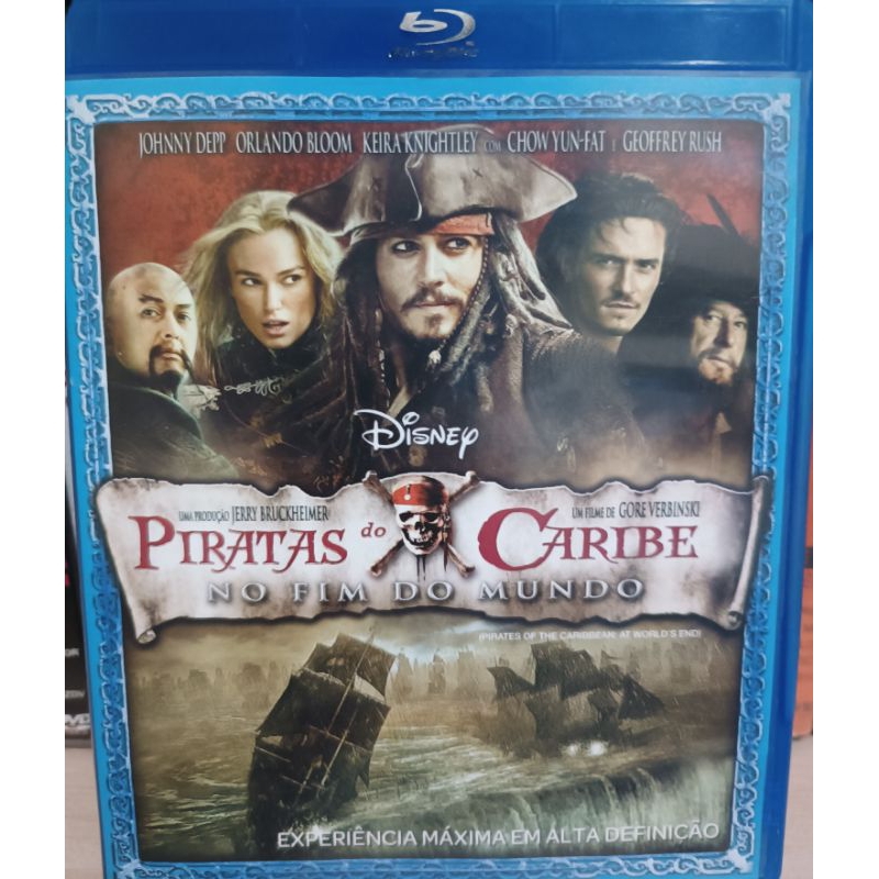 Blu Ray Piratas Do Caribe No Fim Do Mundo Shopee Brasil