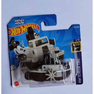 Hot Wheels Disney Steamboat (Barco do Mickey Mouse) Versão Bege