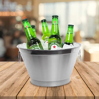 balde gelo 9 litros para cervejas, vinhos e champanhe