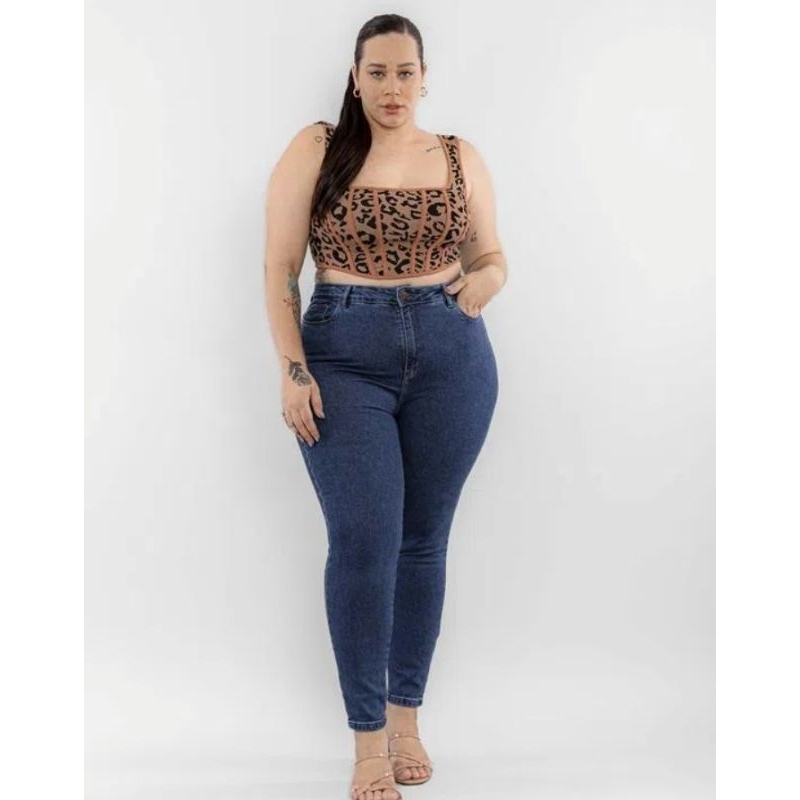 Calça Jeans Feminina Mom com Zíper na Barra - Geração Moderna