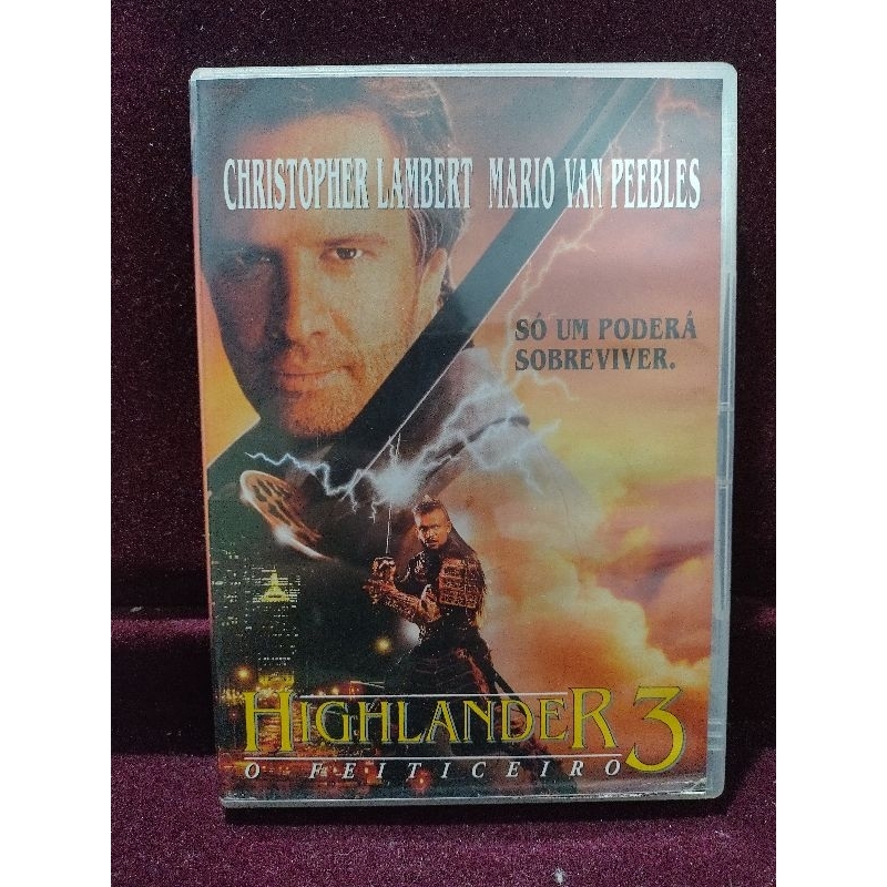 DVD Highlander 3 - O Feiticeiro ( Envio Imediato) | Shopee Brasil