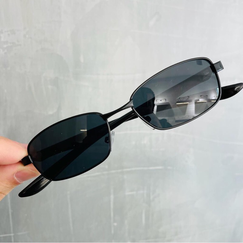 Óculos de Vilão Mandrake Preto Lente Violeta – Estilo Gringo