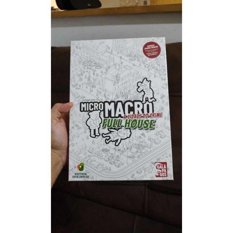 MicroMacro: A Cidade do Crime - Full House Jogos de Tabuleiro