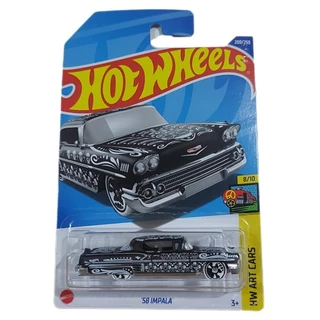 58 Impala Hw Art Cars 8/10 Hot Wheels THunt Lote L 2022 - HCX98