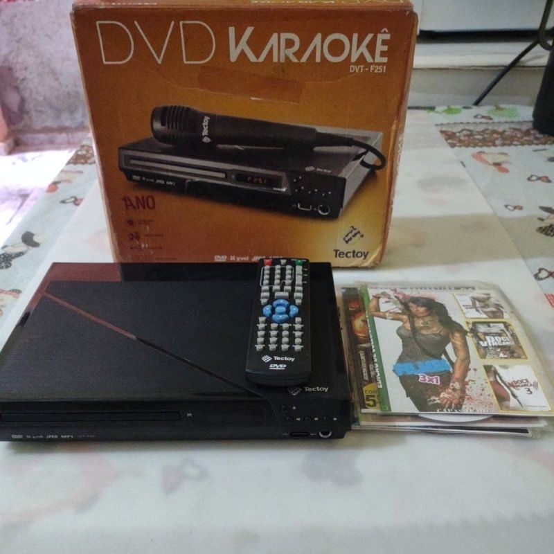 DVD Karaoke Top Shopee Brasil