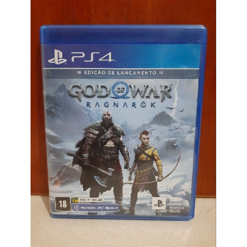 God of War Ragnarök para PS4 Edição de Lançamento