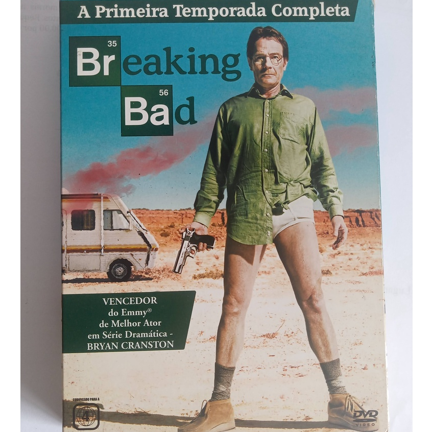 Breaking bad - primeira temporada dvd original | Shopee Brasil