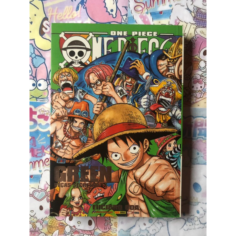 One Piece Databook Green Shopee Brasil