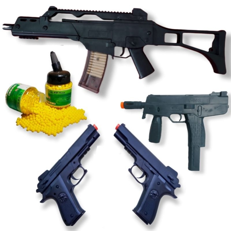 Arma Metralhadora De Brinquedo Som Friccao - Escorrega o Preço