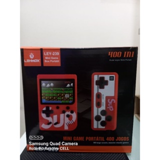 Mini Vídeo Game Portátil de Mão 400 Jogos Retro Clássico Controle 2  Jogadores Sup 3354 Barato - BEST SALE SHOP
