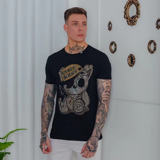 Camiseta masculino com perdraria Philipppp Pleim TOP