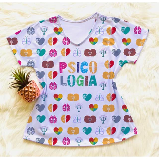 Camiseta T-shirt Psicologia Feminina