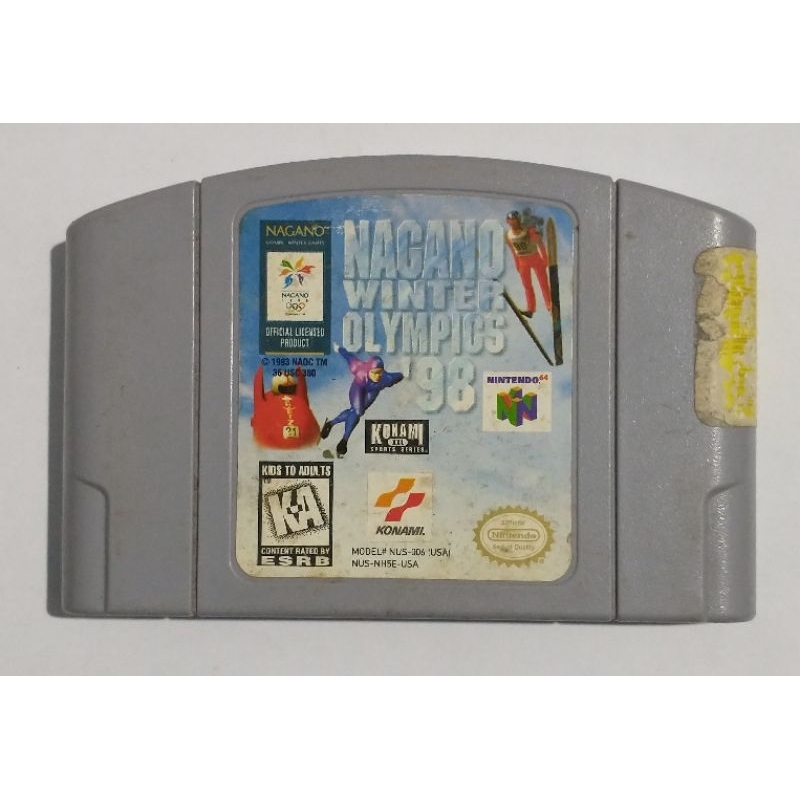 Jeu Nacano 98 - Nintendo 64 - Loose (Cartouche Seule) - Bon État