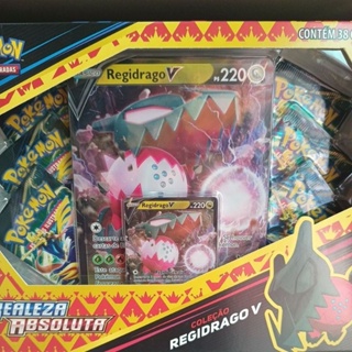 Box Pokémon - Realeza Absoluta - Pikachu Vmax - Copag - Ri Happy