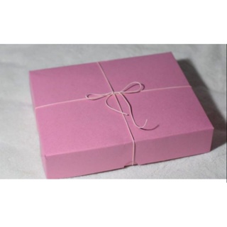 Combo 30 caixas de presente n° 15 - sendo 15 rosa bebê+ 15 azul bebê.