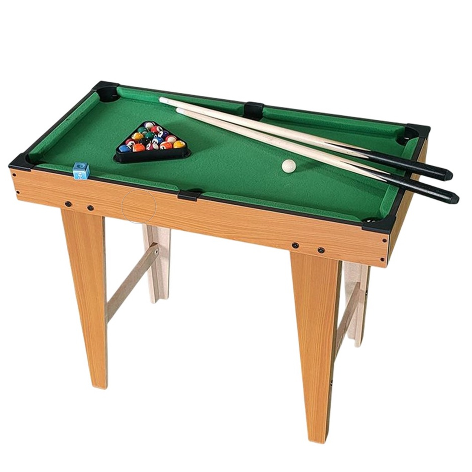 Mini Mesa De Sinuca Bilhar Snooker Portátil Jogo Brinquedo - Escorrega o  Preço