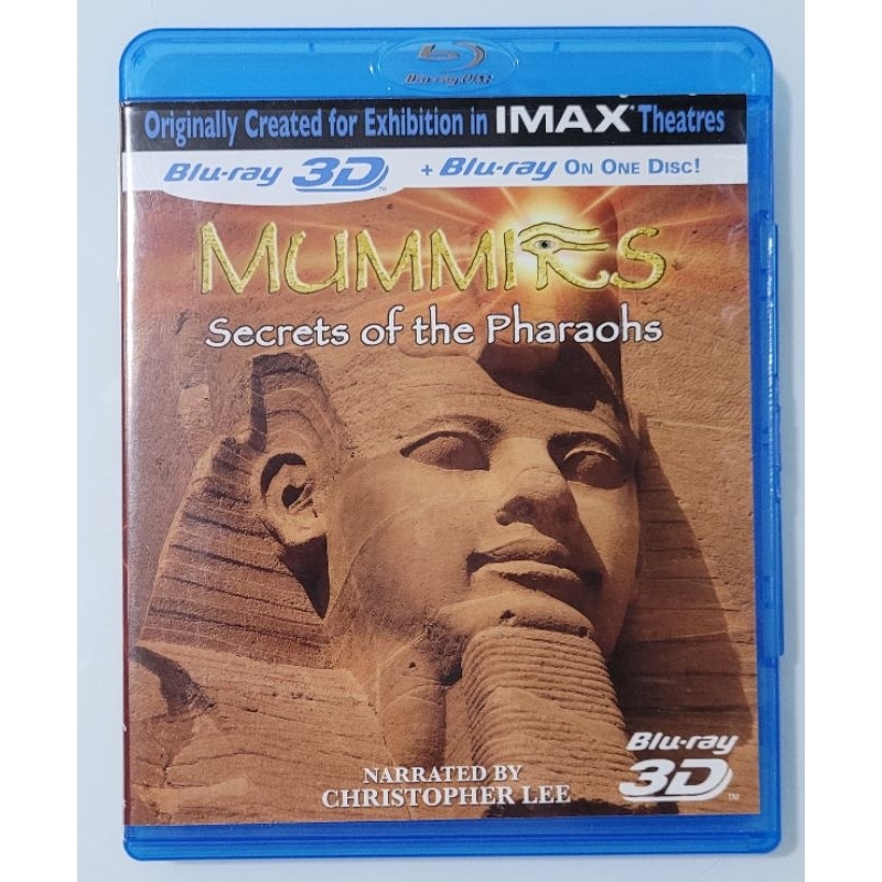 Blu Ray Mummies Secrets Of The Pharaohs 3d 2d Shopee Brasil