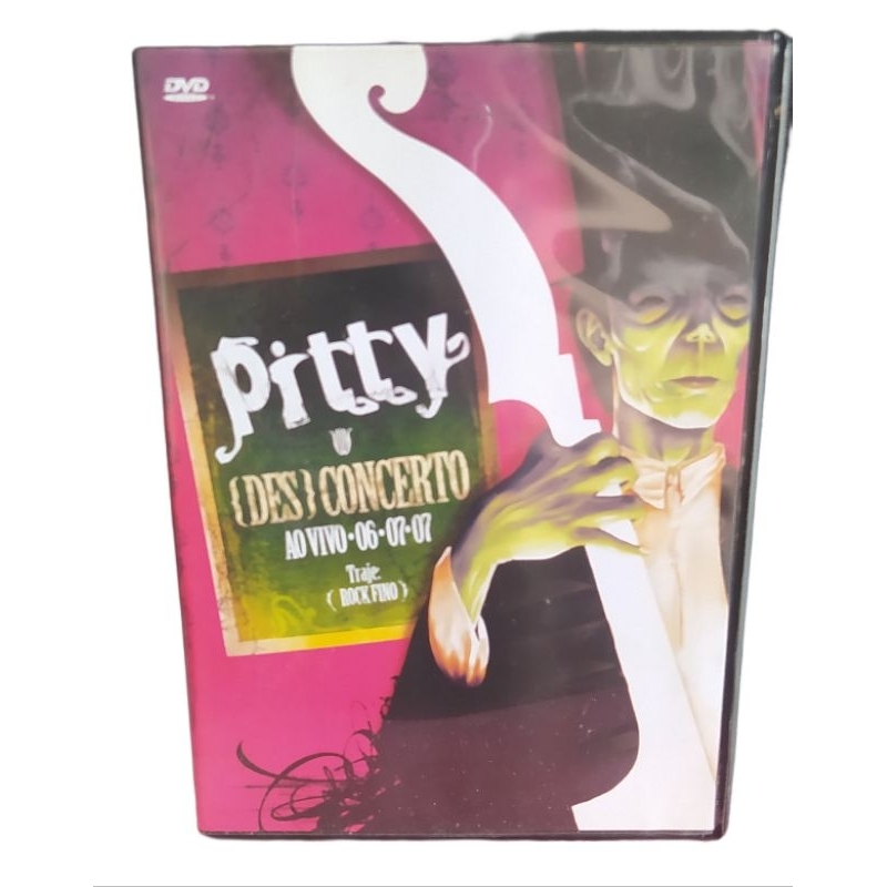 DVD Pitty - (Des)Concerto Ao Vivo - Original Completo Colecionador ...