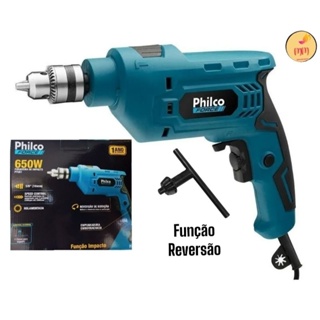 Furadeira de impacto 650w Philco Force pfu01 reversão