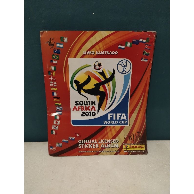 Album Copa Do Mundo 2010 PANINI Africa Completo Figurinhas Pra