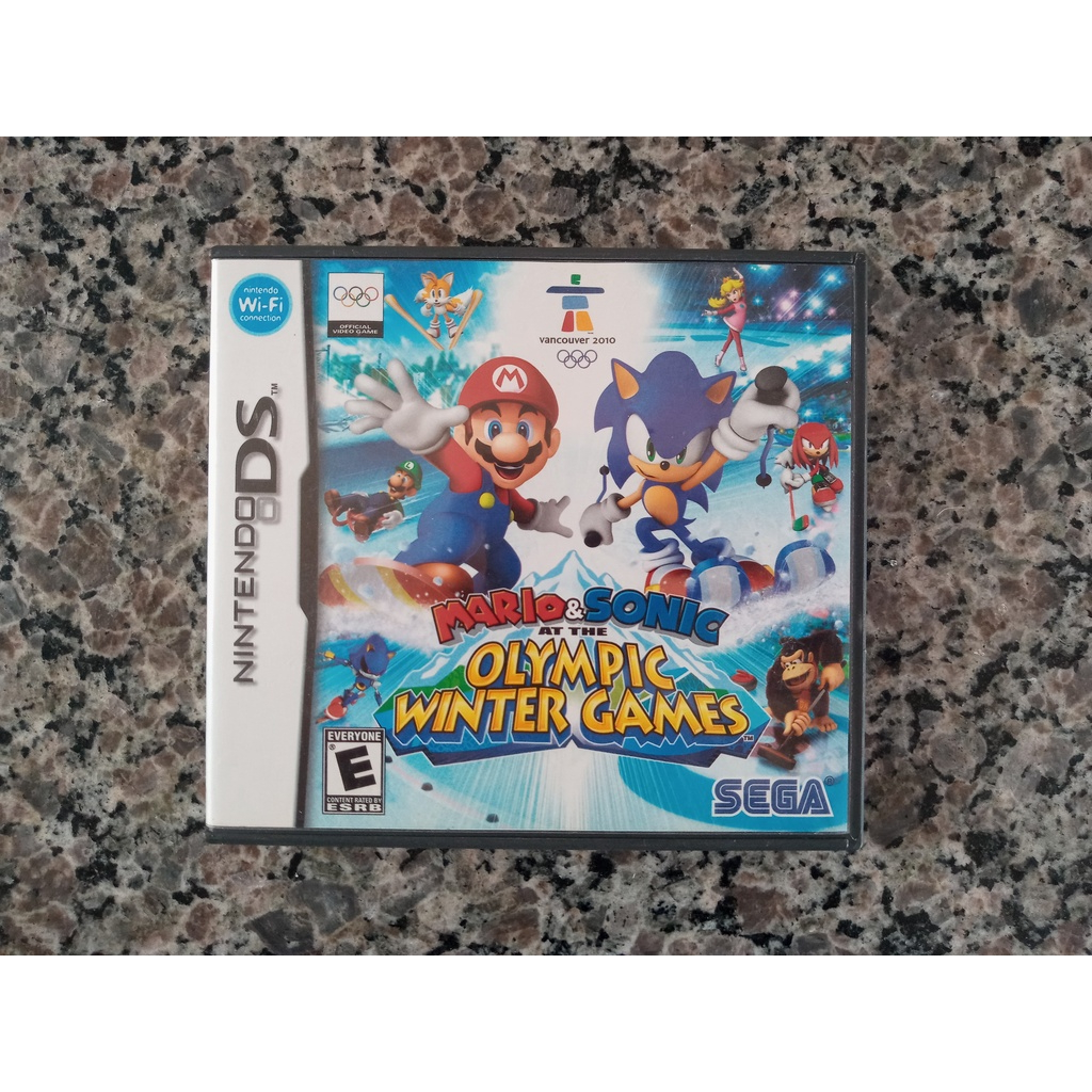 Mario and sonic at the olympic winter games ds rom