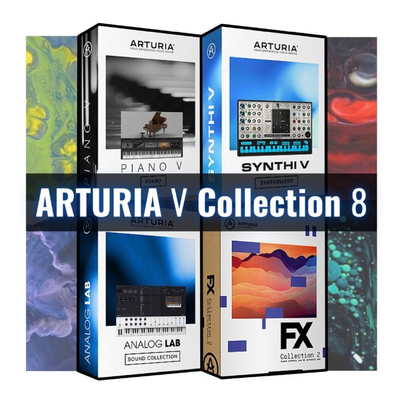 Arturia V Collection 8, Arturia Fx Collection, Mega Bundle | Shopee Brasil