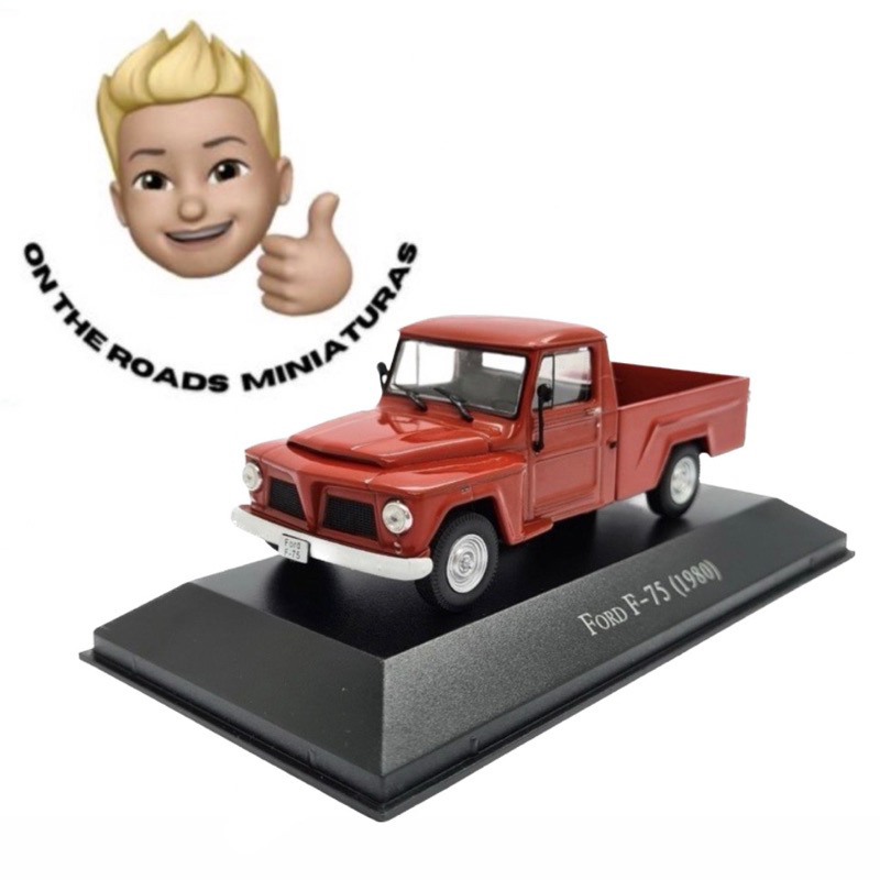 Miniatura Ford F75 (1980) 1/43 | Shopee Brasil