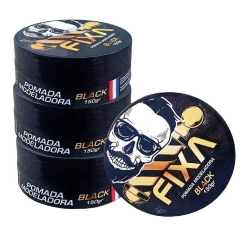 Pasta Black Modeladora - 150g Fixa Profissional