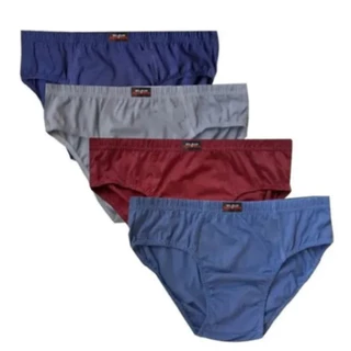 Kit 10 Cuecas Slip Tradicional Masculino Algodão