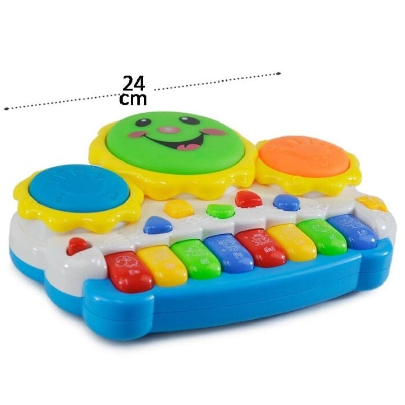 Teclado Piano Musical Bebê Brinquedo Infantil Divertido Drum, Brinquedo  para Bebês Nunca Usado 53895185