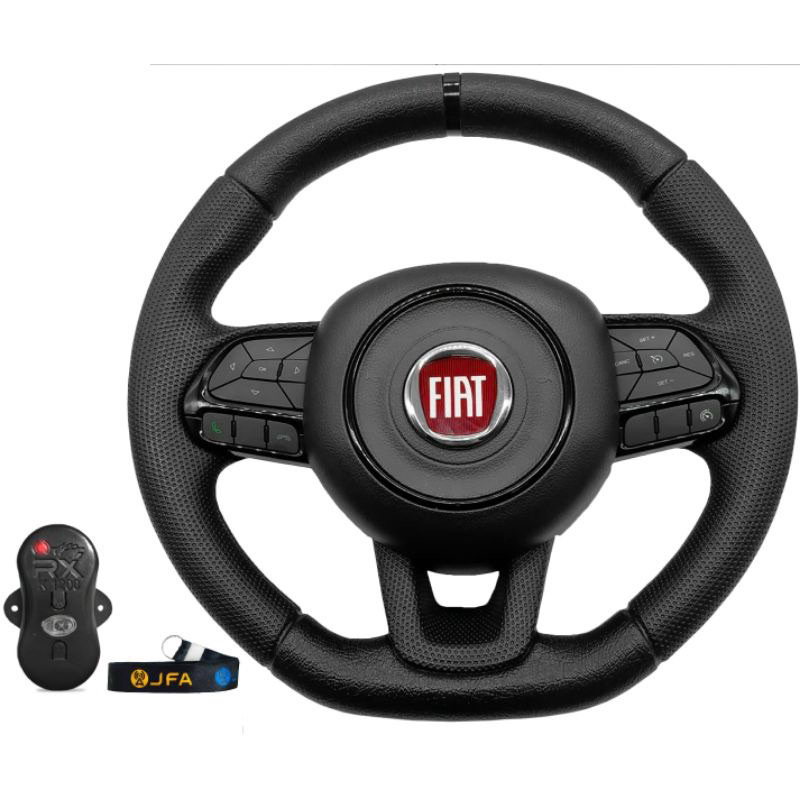 Volante Esportivo Fiat Palio Strada Marea Uno Fire Stilo Com Controle ...