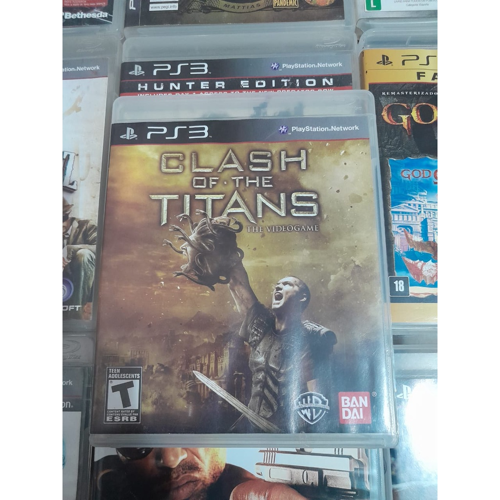 Clash of the titans PS3 mídia física original