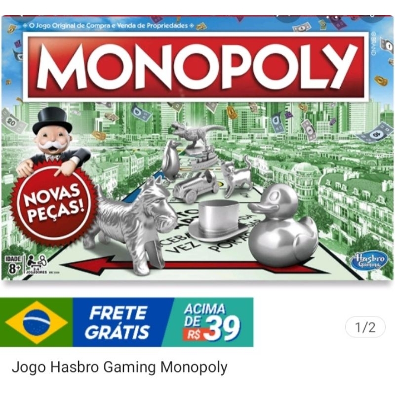 Jogo - Monopoly - Arcade Pacman - Hasbro