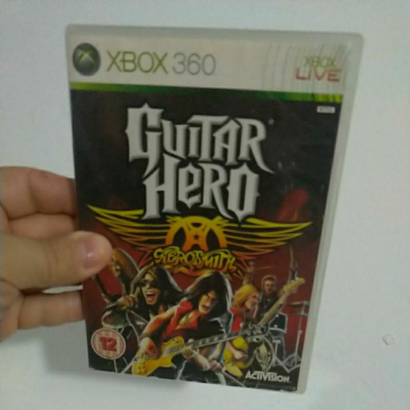 Jogo Xbox 360 Guitar Hero Aerosmith somente para Consoles